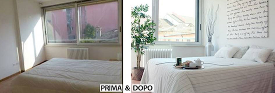 HOME STAGING prima e dopo